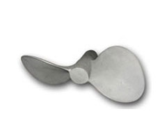 Shaw cast racing boat propeller / Weight 0.7kg